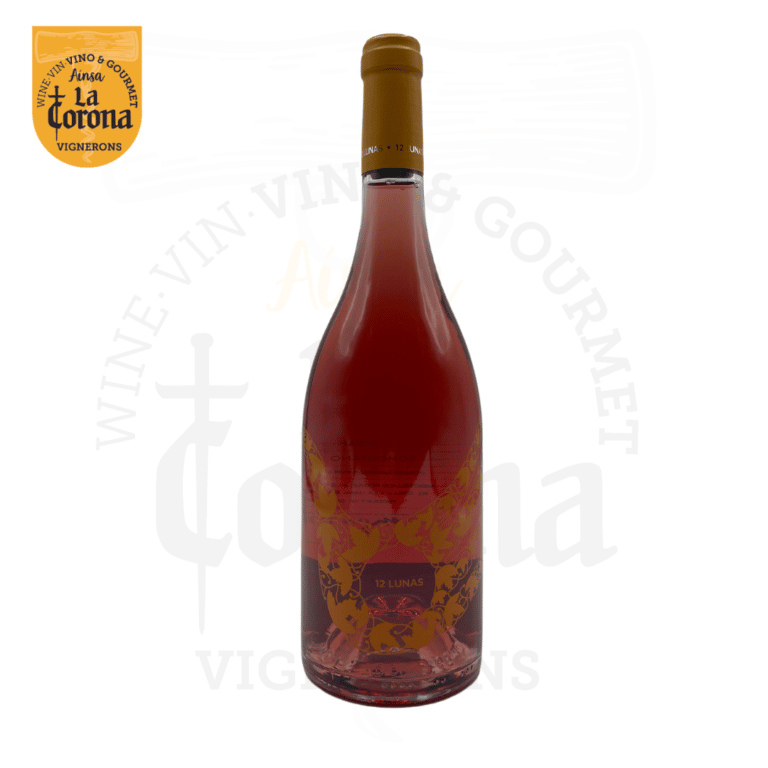 Vino 12 Lunas Rosado, 100% Syrah D.O. Somontano