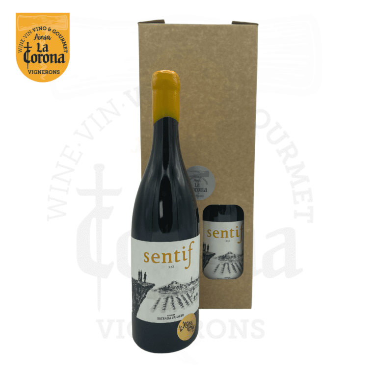 Pack Sentif Blanco 2 botellas de vino y caja