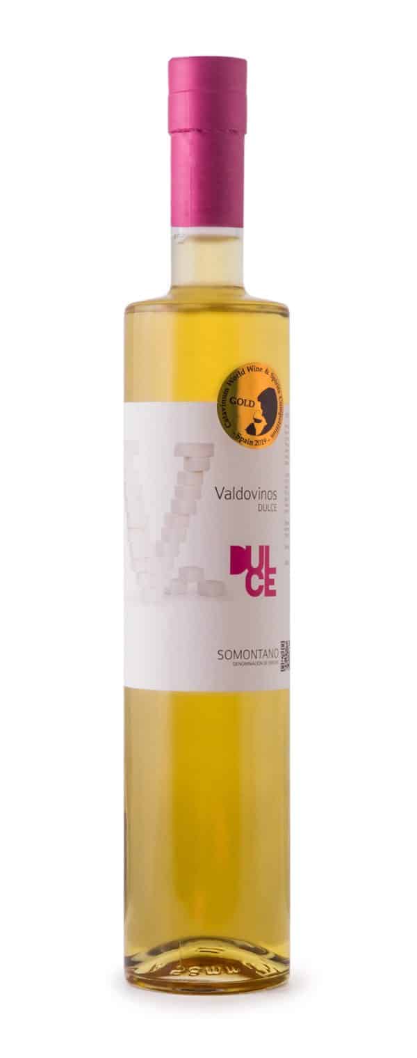 Botella de vino dulce Valdovinos